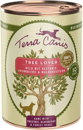 Produktbild von Terra Canis Tree Lover Wild Kastanie Brombeere & Waldkräuter Hundefutter 6x400g