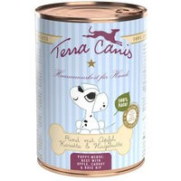 Produktbild von Terra Canis Welpen Nassfutter Rind Getreidefrei 6x400g - 6 x 400 g