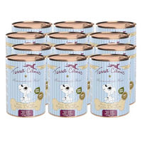 Produktbild von Terra Canis Welpen Nassfutter Rind mit Apfel Karotte und Hagebutte Stückchen in Sauce Getreidefrei und Glutenfrei 12x400g - 12 x 400 g