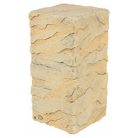 Produktbild von Terra Della Baustein Combo Fels 2 Reptilienunterkunft für Echsen in Beige Natur-Look aus Kunstharz 18x9x9 cm