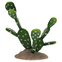 Produktbild von Terra Della Feigenkaktus Deko Pflanze Grün 15,5 cm Terrarienpflanze