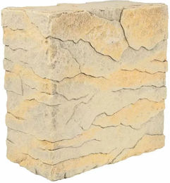 Produktbild von Terra Della Felsformation Baustein Combo 1 beige aus Kunstharz für Reptilien