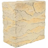 Produktbild von Terra Della Felsformation Baustein Combo 1 beige aus Kunstharz für Reptilien