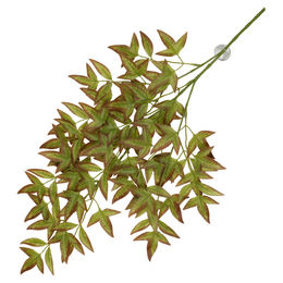 Produktbild von Terra Della Hängepflanze Nandina rot Liane aus Kunststoff für Terrarien 65x35cm