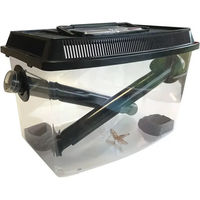 Produktbild von Terra Della Heuschreckentank Grillenkasten für Insekten 30x19x20 cm mit Futterschale