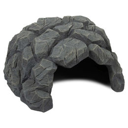 Terra Della Höhle für Schildkröten XL grau aus Kunstharz – Bild 1 von 5