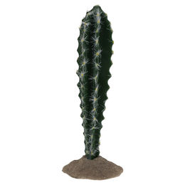 Produktbild von Terra Della Kaktus Dekoration Grün mit Steinsockel für Terrarien 10x9x23 cm