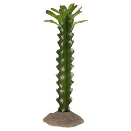 Terra Della Kaktus Dekoration mit Blüten grün 10x8.5x23.5cm – Bild 1 von 2