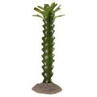 Produktbild von Terra Della Kaktus Dekoration mit Blüten grün 10x8.5x23.5cm
