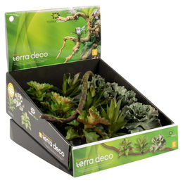 Produktbild von Terra Della Kunststoff-Pflanzenast Grün Größe S für Reptilien