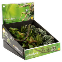 Produktbild von Terra Della Kunststoff-Pflanzenast Grün Größe S für Reptilien