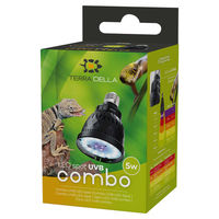Produktbild von Terra Della LED-Lampe UVB Kombi tropisch/Wüste Schwarz 5 Watt