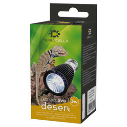 Terra Della LED-Lampe UVB Wüste Schwarz 3 Watt – Bild 1 von 1