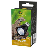 Produktbild von Terra Della LED-Lampe UVB Wüste Schwarz 3 Watt