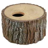 Produktbild von Terra Della Reptilienversteck Baum Braun aus Kunstharz Größe M für Schlangen Echsen und Geckos