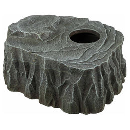 Terra Della Reptilienversteck Felsformation aus Kunstharz Grau Größe L – Bild 1 von 3