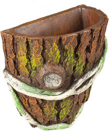 Terra Della Schwebender Pflanzenhalter mit Baummotiv für Terrarien 14,5x13,5cm – Bild 1 von 8