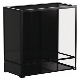 Produktbild von Terra Della Terrarium Knockdown Schwarz für Reptilien, Frösche und Insekten 90 x 45 x 90 cm