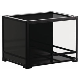 Terra Della Terrarium Knockdown schwarz für Reptilien Insekten und Frösche 60 x 45 x 45 cm – Bild 1 von 1