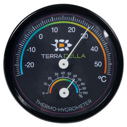 Terra Della Thermo-Hygrometer schwarz für Terrarien – Bild 1 von 5
