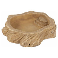 Produktbild von Terra Della Wassernapf für Reptilien Sand Beige Größe L aus Kunstharz