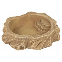 Produktbild von Terra Della Wassernapf für Reptilien Sand Beige Größe M aus Kunstharz
