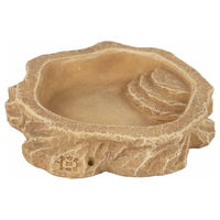Produktbild von Terra Della Wassernapf Sand für Reptilien aus Kunstharz Beige Größe S