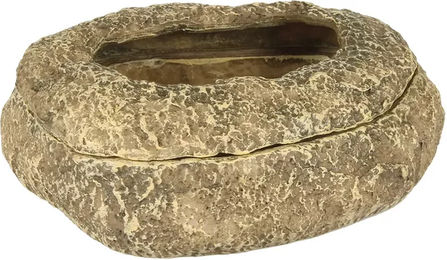 Terra Della Wurmfutterschale aus Kunstharz für Reptilien 12 x 10 x 4,5 cm Bunt – Bild 1 von 2