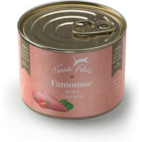Produktbild von Terra Felis Famousse Katzenfutter Huhn getreidefrei mit hohem Fleischanteil 12x200 g