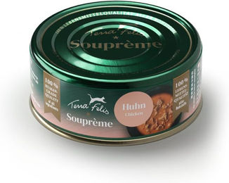 Produktbild von Terra Felis Souprème Katzencreme Huhn 12x70 g