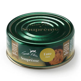 Terra Felis Soupreme Katzenfutter Ente Stückchen in Sauce Adult 24 x 70 g – Bild 1 von 2