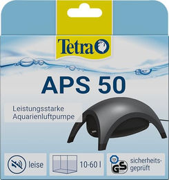 Tetra APS 50 Aquarium Luftpumpe für Fische in Schwarz aus Kunststoff – Bild 1 von 13