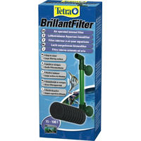 Produktbild von Tetra Brillant Luftbetriebener Aquarium Innenfilter mit Schaumstoffpatrone für Fische Garnelen und Krebse - 1 Stk.