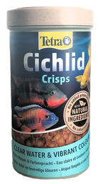 Tetra Cichlid Crisps Fischfutter für Buntbarsche Diskus und Tropenfische 500 ml Dose - 500 ml – Bild 1 von 13