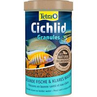 Produktbild von Tetra Cichlid Granules Hauptfutter Mix für Buntbarsche und Fische 500 ml Dose - 500 ml