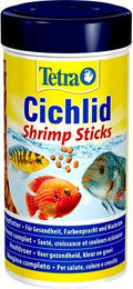 Tetra Cichlid Shrimp Sticks Fischfutter für Buntbarsche mit hohem Garnelenanteil 250 ml Dose - 250 ml – Bild 1 von 13