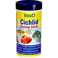 Produktbild von Tetra Cichlid Shrimp Sticks Fischfutter für Buntbarsche mit hohem Garnelenanteil 250 ml Dose - 250 ml
