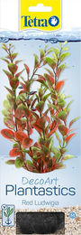 Tetra DecoArt Plantastics Red Ludwigia Künstliche Aquariumpflanze für Süßwasser Rot 23cm – Bild 1 von 4