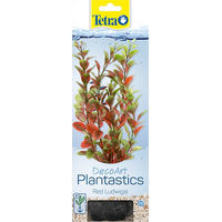 Produktbild von Tetra DecoArt Plantastics Red Ludwigia Künstliche Aquariumpflanze für Süßwasser Rot 23cm
