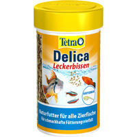 Produktbild von Tetra Delica Artemia gefriergetrocknete Salinenkrebse Naturfutter für Zierfische 100 ml - 100 ml