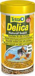 Tetra Delica Mix Zierfischfutter mit 4 verschiedenen gefriergetrockneten Futtertieren 250 ml - 250 ml – Bild 1 von 12