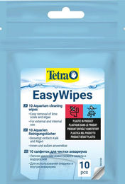 Tetra EasyWipes Reinigungstücher für Süß- und Meerwasser Fischpflege 10 Stück – Bild 1 von 1