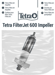 Tetra FilterJet Impeller 600 Ersatzteil für Innenfilter aus Keramik Schwarz – Bild 1 von 2