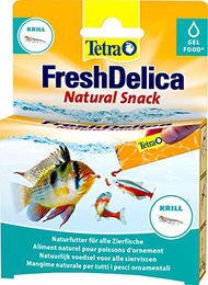 Tetra FreshDelica Krill Fischfutter mit Leuchtgarnelen für Süßwasserfische 48 g - 16 x 3 g – Bild 1 von 2