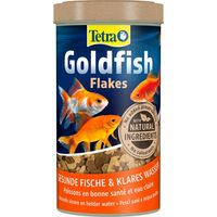 Produktbild von Tetra Goldfisch Flockenfutter für Süßwasserfische ohne Farb- und Aromastoffe sowie Konservierungsstoffe 2 x 1 L - 2 x 1 l