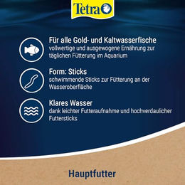 Tetra Goldfish Colour Sticks Fischfutter für Goldfische in der 250 ml Dose - 250 ml – Bild 1 von 13