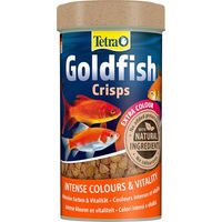 Produktbild von Tetra Goldfish Crisps Fischfutter für Goldfische und Kaltwasserfische in der 250 ml Dose - 250 ml