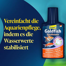 Tetra Goldfish EasyBalance Wasseraufbereiter für Goldfische und Kaltwasserfische im Süßwasser 100 ml – Bild 1 von 9