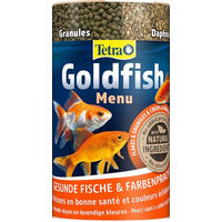 Produktbild von Tetra Goldfish Menu 4in1 Fischfutter-Mix für Goldfische und Kaltwasserfische 250 ml - 250 ml