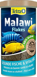 Tetra Malawi Flakes Fischfutter für pflanzenfressende Buntbarsche 1 l Dose - 1 l – Bild 1 von 13